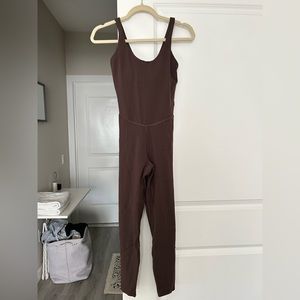 Lululemon align bodysuit length 28  , color: espresso, size: 6